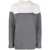 Patou Patou Merino-Blend Colour-Block Jumper GREY