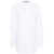 Miu Miu Miu Miu Oversize-Collar Cotton Shirt White