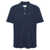 MAISON KITSUNÉ Maison Kitsuné Fox Head-Patch Piqué Polo Shirt INK BLUE