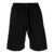 Off-White Off-White Diag-Embroidered Cotton Shorts Black