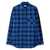 Off-White Off-White Checked Flannel Shirt DARK BLUE