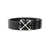 Off-White Off-White Arrow Leather Belt Black