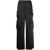 Off-White Off-White Satin Cargo Trousers BLACK BLACK