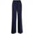 Off-White Off-White Wide-Leg Virgin-Wool-Blend Trousers BLUE