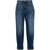 Elisabetta Franchi Elisabetta Franchi Cropped Boyfriend Jeans BLUE DENIM