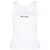 Palm Angels Palm Angels Logo-Print Ribbed Tank Top WHITE