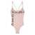 Palm Angels Palm Angels Paisley-Print Criss-Cross Swimsuit PINK PINK