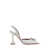 AMINA MUADDI Amina Muaddi Heeled Shoes WHITE