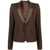 Rick Owens Rick Owens Shawl-Lapels Single-Breasted Blazer BROWN