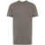 Rick Owens Rick Owens Panelled Cotton T-Shirt Brown