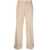 Lanvin Lanvin Mid-Rise Cropped Wool Trousers Beige