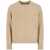 Maison Margiela Maison Margiela Crew-Neck Wool Jumper Beige