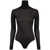 Maison Margiela Maison Margiela Roll-Neck Long-Sleeve Bodysuit Black