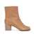 Maison Margiela Maison Margiela Tabi 60Mm Leather Ankle Boots CHIC BROWN