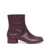 Maison Margiela Maison Margiela Tabi 30Mm Leather Ankle Boots Red