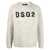 DSQUARED2 DSQUARED2 Intarsia-Knit Logo Wool Jumper GREY