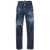 DSQUARED2 DSQUARED2 Distressed-Effect High-Waisted Jeans NAVY BLUE