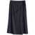 LEMAIRE Lemaire Tie-Fastening Wrap Maxi Skirt JET BLACK