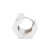 Maison Margiela Maison Margiela Screw-Motif Hoop Earring Silver