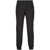 Prada Prada Triangle-Logo Silk Track Pants Black