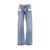 Maison Margiela jeans tagli laterali Light Blue