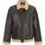 D'AMICO Leather Malachi Jacket TESTA MORO