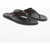 CORNELIANI Logoed Rubber Flip-Flops Black