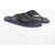 CORNELIANI Logoed Rubber Flip-Flops Blue