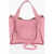 Stella McCartney Vegan Leather With Perforated Logo Pink