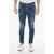 DSQUARED2 Dark-Washed Skater Denims Blue