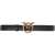 Pinko Leather belt 'Love Birds' Black