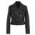 Pinko Biker jacket 'Sensibile' in leather Black