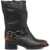 CURIOSITE Biker boots Brown