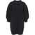 Silvian Heach Knit dress with puffed sleeves Black