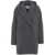 Harris Wharf London LONDON Faux wool coat with hood Grey