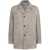 Gimo's Wool jacket with shearling lining Grey