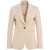 Gender Single-breasted blazer Beige