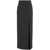 Gender Maxi slit skirt Black