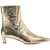 Michael Kors Metallic ankle boots Gold