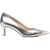 Michael Kors Kitten Heel 'Amara' Silver