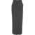 Gender Pencil skirt with slits Grey