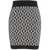 Guess by Marciano Knitted skirt with monogram Black