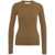 Jucca Rib knit sweatshirt Brown