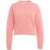 Jucca Cropped knit sweater Pink