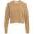 Jucca Cropped knit sweater Brown