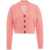 Jucca Cropped knit cardigan Rose