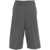 Jucca Bermuda shorts with pleats Grey