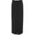 Jucca Maxi skirt with slit Black