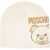 Moschino Beanie with rhinestone applique White