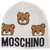 Moschino Beanie with logo White